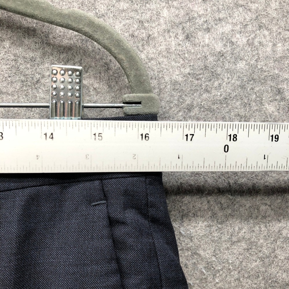 J.Crew Slim Ludlow Wool Dress Pants Mens 31x32 Charcoal Gray Flat Front - Picture 3 of 9